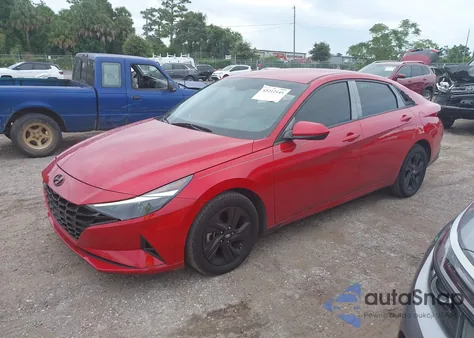 2022 Hyundai Elantra Sel из США, поврежденный, VIN 5NPLM4AG8NH057576